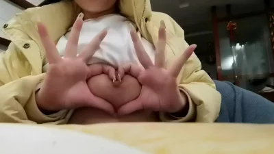 老婆比心